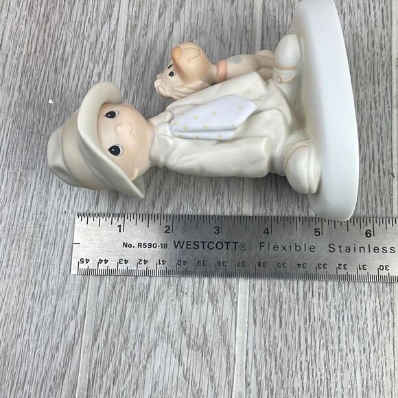 Jonathan & David 1980 Precious Moments Figurine To A Special Dad Figurine E-5212 - Picture 10 of 11